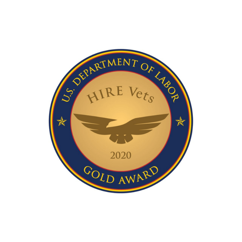US Department of Labor Gold Award Seal
